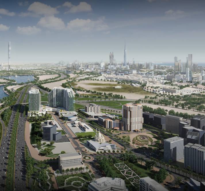 Golf villas with mountain views